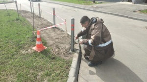Защищаем газон от недобросовестных водителей